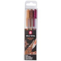 SAKURA Gel-Tintenroller Gelly Roll Metallic , Nature,