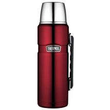 THERMOS Isolierflasche STAINLESS KING, 1,2 Liter, rot