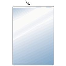 HETZEL Ausweishülle, PVC, 1-fach, 0,17 mm, Format: DIN A8