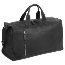 Alassio Reisetasche , Weekender TORO, , aus Leder, schwarz