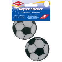 KLEIBER Reflex-Sticker , Fußball, , silber