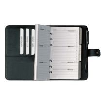 bind Terminplaner Modell 16501, ohne Kalender, A6, schwarz