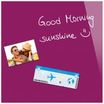 Be!Board Glas-Magnettafel, (B)450 x (H)450 mm, beere