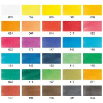 SAKURA Aquarellfarben Koi Water Colors Sketch Box 30