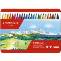 CARAN D, ACHE Fasermaler FIBRALO, 24er Metalletui