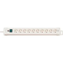 brennenstuhl Steckdosenleiste , Premium-Line, , 10-fach, weiß