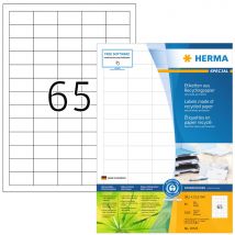HERMA Universal-Etiketten Recycling, 99,1 x 38,1 mm, 80 Bl.