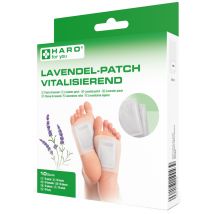 HARO Lavendel-Patch, Fußsohlen, 80 x 60 mm, weiß