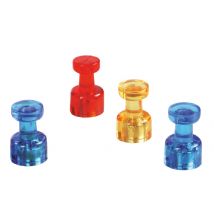magnetoplan Magnet-Memohalter, Durchmesser: 18 mm, gelb
