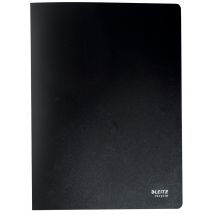 LEITZ Sichtbuch Recycle, A4, PP, mit 20 Hüllen, schwarz