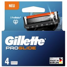 Gillette Ersatzklingen ProGlide Systemklingen, 4er Pack