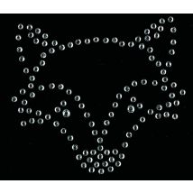 KLEIBER Strass-Applikation , Fuchs, , 65 x 60 mm