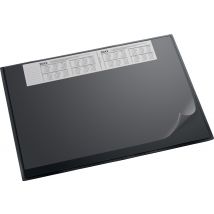 helit Schreibunterlage , the flat mat, , 630 x 500 mm, schwarz