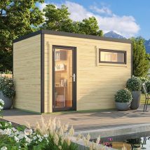 Veltor – Maison de jardin compacte en bois au design scandinave intemporel | Veltor 2