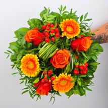 Blumen als Dankeschön