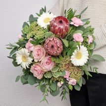 Blumenstrauß Protea