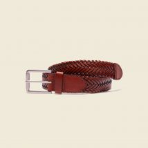Ceinture tressée marron homme taille 44/46 Bonobo