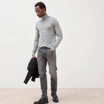 Bonobo - Jeans slim 5 poches longueur 32 denim gris homme taille 38