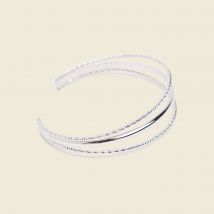 Bonobo - Bracelet jonc en métal couleur argent femme taille TU
