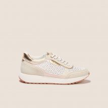 Bréal Baskets aspect daim beige femme taille 37
