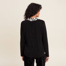 T-shirt manches longues noir femme