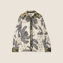 Chemise manches longues blanc femme