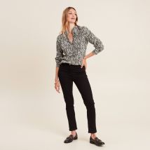 Chemise manches longues vert femme