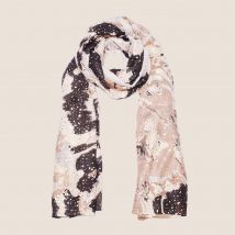 Foulard noir femme