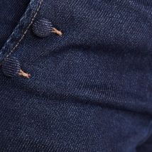 Jean large taille haute denim brut femme