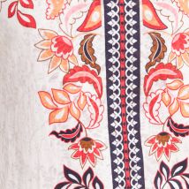 T-shirt manches courtes ecru femme