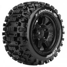 2 Pneus et jantes Louise X-UPHILL pour Traxxas XMaxx 3297B - Breizh Modelisme