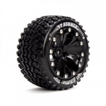 2 Pneus et jantes 2,8" Louise ST-HUMMER 1/2 Offset 3209BH - Breizh Modelisme