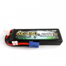 Batterie lipo 3S Gens ace 11.1v 5000mAh 3S1P 60C EC5 Bashing - Breizh Modelisme