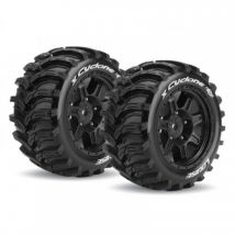2 Pneus & Jantes Louise X-CYCLONE Kraton 8S (MFT) - LT3298BM - Breizh Modelisme
