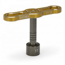Clé 17mm pour écrous de roues voitures RC - M-DRIVE - Breizh Modelisme