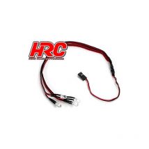 Set éclairage Leds AV et ARR pour Voiture radiocommandée - HRC - Breizh Modelisme