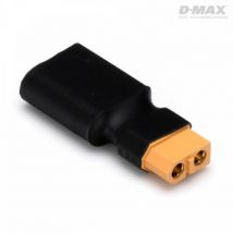 Adaptateur de connecteur XT60 femelle - EC5 (mâle) - D MAX - Breizh Modelisme