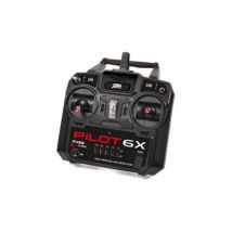 T2M Radio 6 voies Pilot 6X 2.4GHz mode 1 - T3424 - Breizh Modelisme