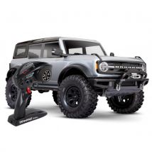 Crawler Traxxas TRX4 Ford Bronco RTR 92076-4 Gris - Waterproof - Entièrement réparable - Breizh Modelisme