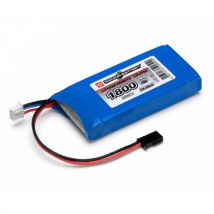 Pack de batterie TX Li-Fe 6,6V 3C 1800mAh Plat prise Futaba - VAPEX - Breizh Modelisme