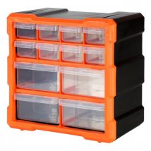 Casier de 12 boites de Rangement - ROBITRONIC - Breizh Modelisme