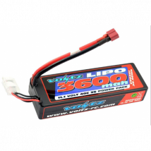 Batterie Lipo 3S 11.1V 3600mAh 40C Low profile (138x46x25mm) Dean - VOLTZ - Breizh Modelisme