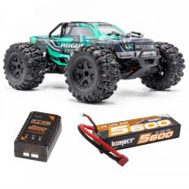 Combo Rogue Terra Hobbytech vert Monster Brushless 4x4 RTR 1/10 - Waterproof - Entièrement réparable - Breizh Modelisme