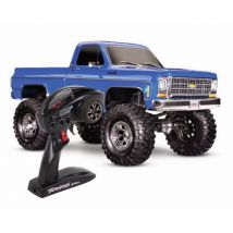 Traxxas TRX-4 Chevrolet K10 bleu RTR Scale & Trail RTR 92056-4 - Waterproof - Entièrement réparable - Breizh Modelisme