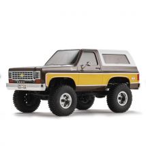 Petit Crawler FMS 1/24 Chevrolet K5 blazer FCX24 RTR marron Prêt à rouler - Waterproof - Entièrement réparable - Breizh Modelisme