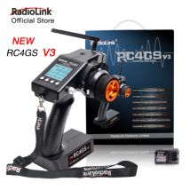 Radio Radiolink 5 voies RC4GS V3 + récepteur R6FG - RDL-RC4GS-V3-SET - Breizh Modelisme