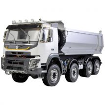 Camion benne hydraulique T101H Metal RTR 1/14 - Amewi 22550 - Breizh Modelisme