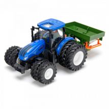 Tracteur jouet radiocommandé 1/24 double roues avec épandeur KO6635HB - Korody - Breizh Modelisme
