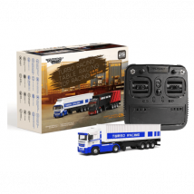 Camion Turbo Racing 1/76ème blanc TB-C50-WH - Breizh Modelisme