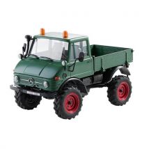 FMS 1/24 Unimog 421 FCX24 vert Prêt à rouler 12405 - Waterproof - Entièrement réparable - Breizh Modelisme